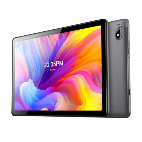 Tablette PC T70 10,1 pouces 4G LTE, 2 Go + 32 Go, processeur Android 11 SC9863 Octa Core, prise en charge double SIM, WiFi, Bluetooth, GPS (gris argent) SH601A641-37