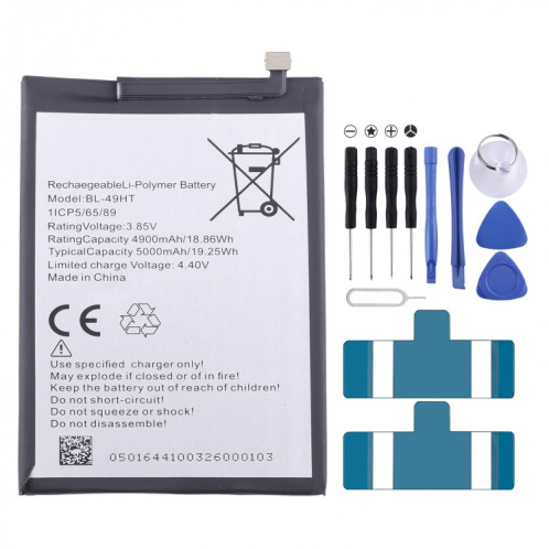 Pour le remplacement de la batterie Tecno Spark 6/Camon 16 SH5704734-34