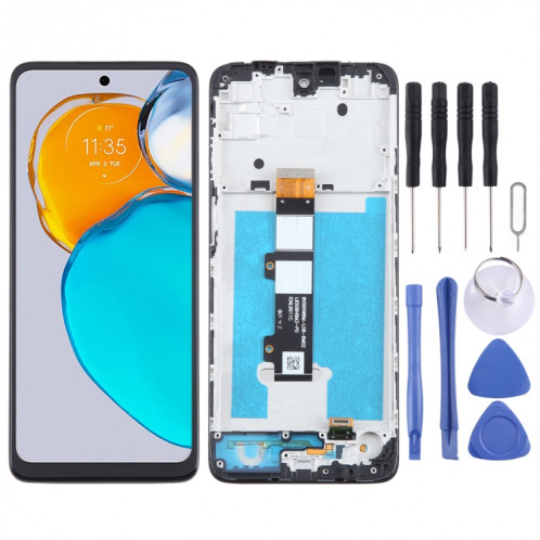 Pour Motorola Moto E32S OEM LCD écran numériseur assemblage complet avec cadre SH90051330-37