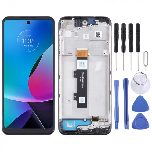 Écran LCD OEM pour Motorola Moto G Play 2023, assemblage complet avec cadre SH9006992-37