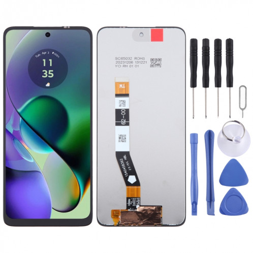 Pour Motorola Moto G54 OEM écran LCD avec numériseur assemblage complet SH9308199-37