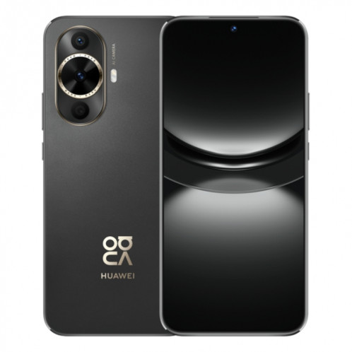 Huawei nova 12 Active, 8 Go + 256 Go, identification par empreinte digitale à l'écran, 6,7 pouces HarmonyOS 4.0 Qualcomm Snapdragon 778G 4G Octa Core, réseau : 4G, NFC, OTG, ne prend pas en charge Google Play (noir) SH201B1458-310
