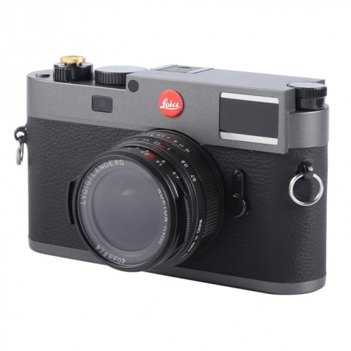 Pour Leica M11 faux modèle de caméra factice non fonctionnel accessoires de studio photo (gris noir) SH901F1911-36