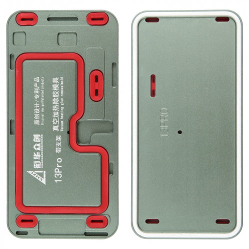 Cadre d'écran LCD pour iPhone 13 Pro, chauffage sous vide, moule d'élimination de la colle avec support SH0106902-35