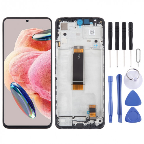 Pour Xiaomi Redmi 12 4G IPS matériel écran LCD numériseur assemblage complet avec cadre SH18081778-37