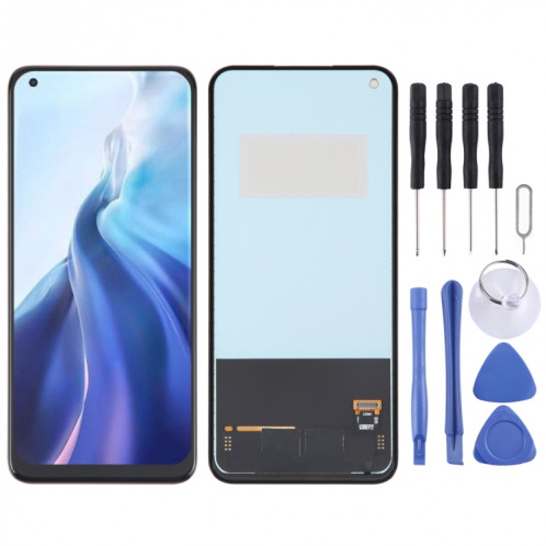 Pour Xiaomi Mi 11 Écran LCD OEM matériel TFT avec assemblage complet de numériseur SH55081014-37