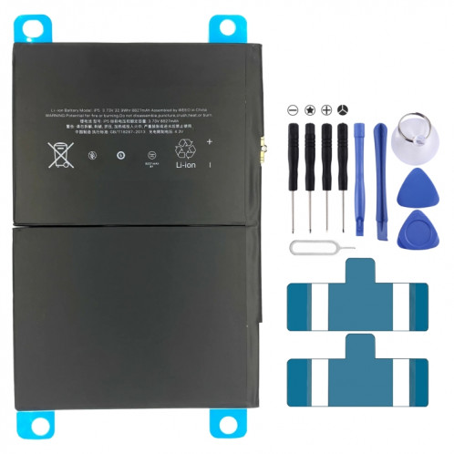 Batterie de remplacement pour iPad 5 Air 1 A1474 A1475 A1476, 8827mAh SH1603853-34