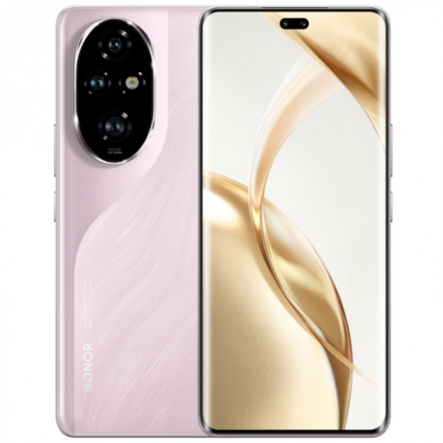 Honor 200 Pro, 12 Go + 512 Go, identification par empreinte digitale à l'écran, 6,78 pouces MagicOS 8.0 Snapdragon 8s Gen 3 Octa Core, réseau : 5G, NFC, OTG (rose) SH202B1635-316