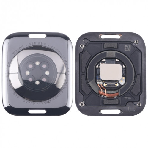 Pour Apple Watch Series 8 41 mm GPS couvercle arrière en verre avec module de charge SH430331-36