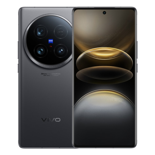 vivo X100 Ultra, 12 Go + 256 Go, identification faciale/identification par empreinte digitale, 6,78 pouces Android 14 OriginOS 4 Snapdragon 8 Gen 3 Octa Core, OTG, NFC, réseau : 5G, prise en charge Google Play (gris SV801B1384-313