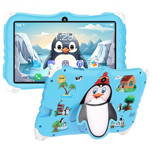 Penguin Tablette PC WiFi pour enfants de 7 pouces, 2 Go + 16 Go, Android 7.1 MT6735 Octa Core CPU (Bleu) SH401B1541-316
