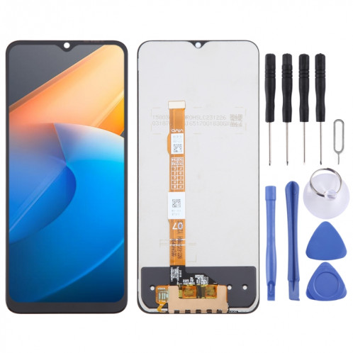 Pour vivo iQOO Z6x V2164KA écran LCD OEM avec numériseur assemblage complet SH82221262-37