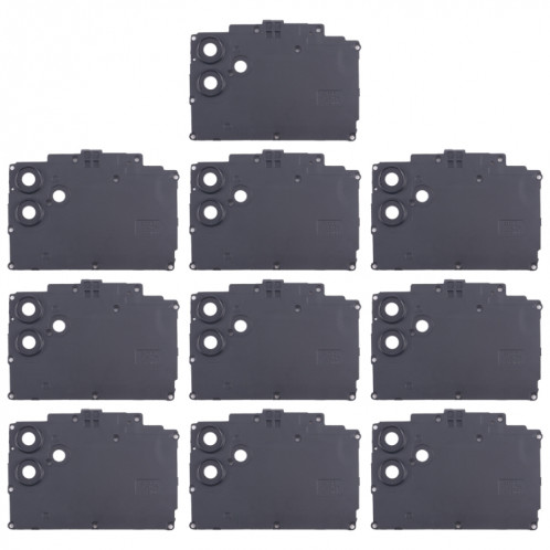Pour Samsung Galaxy A04 SM-A045F 10 pièces Cache objectif caméra arrière (noir) SH625A1402-34