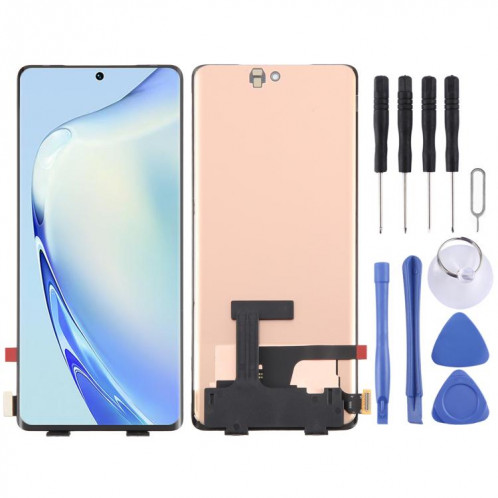Pour vivo V27 OLED LCD Screen avec numériseur Assemblage complet avec identification d'empreintes digitales SH6215937-37