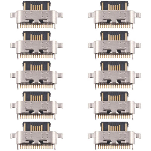 Connecteur de port de charge d'origine pour Motorola Moto G8 Play, 10 pièces SH2812466-34