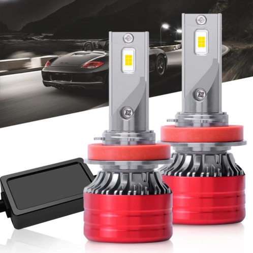 Ampoules de phares LED H11 25 W 2500 lm 6000 K pour voiture SH730898-311
