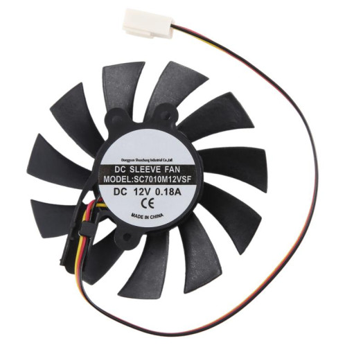 Pour ventilateur de refroidissement SEEWO SC7010M12VSF DC12V 0,18A 3 broches SH0425920-34