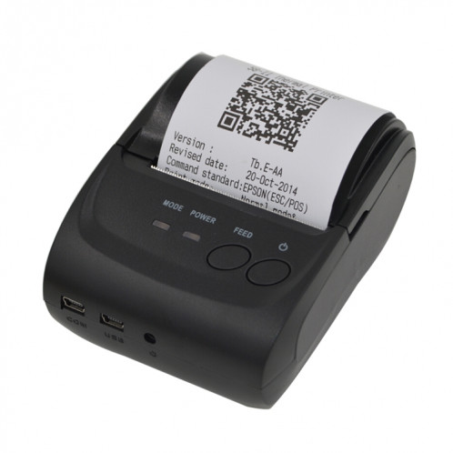Imprimante de reçus Bluetooth pour ligne thermique POS-5802 (noir) SH4400970-37