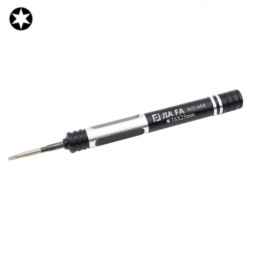 JIAFA JF-608-T6 Tournevis de réparation de téléphone portable Torx T6 (Noir) SJ63141497-35