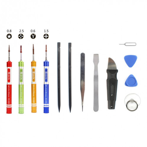 JIAFA JF-878 13 en 1 ensemble d'outils de réparation pour iPhone / Samsung / Xiaomi SJ65351980-35 JIAFA JF-878 13 en 1 ensemble d'outils de réparation pour iPhone / Samsung / Xiaomi SJ65351980-35