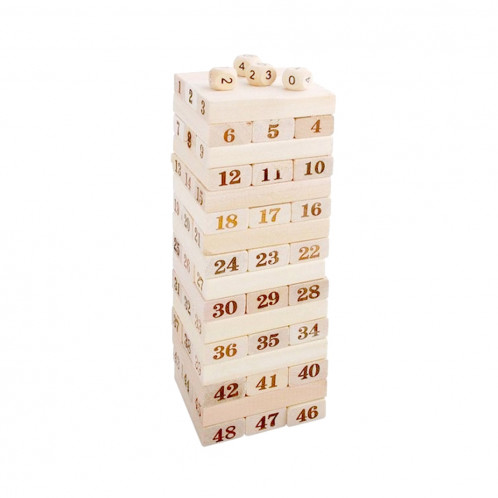 48 PCS Blocs de construction en bois SH70131197-35