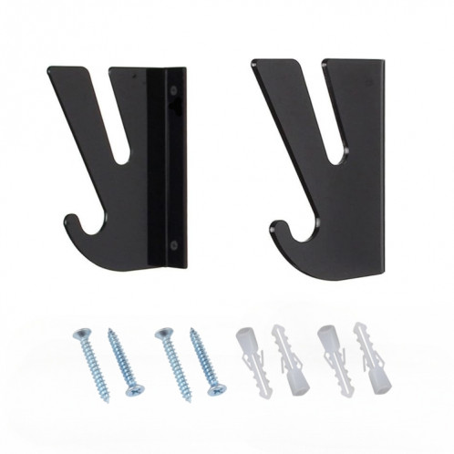 YX008 1 paire de supports muraux pour skateboard à quatre roues SH3310228-37
