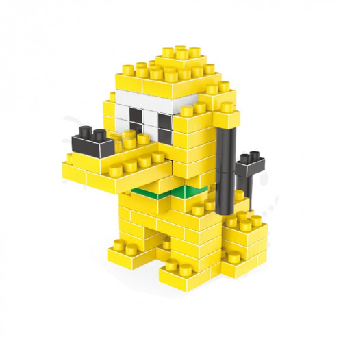 Lego a assemblé des jouets en plastique de bloc de construction de particules de diamant de modèle de chien SH72181689-34