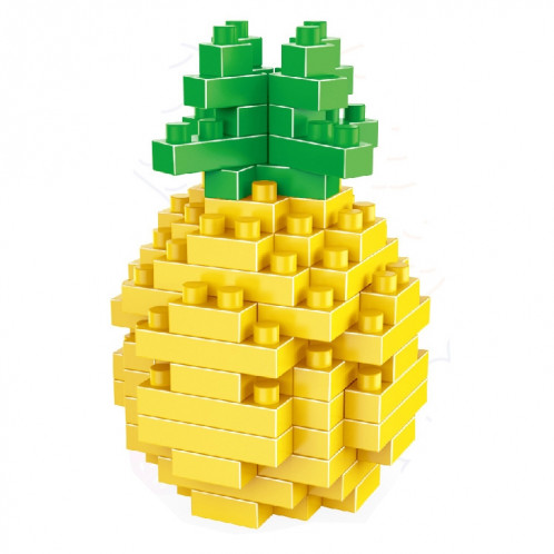 Modèle assemblé Lego de particules de diamant en plastique de modèle d'ananas a assemblé des jouets SH67221262-34