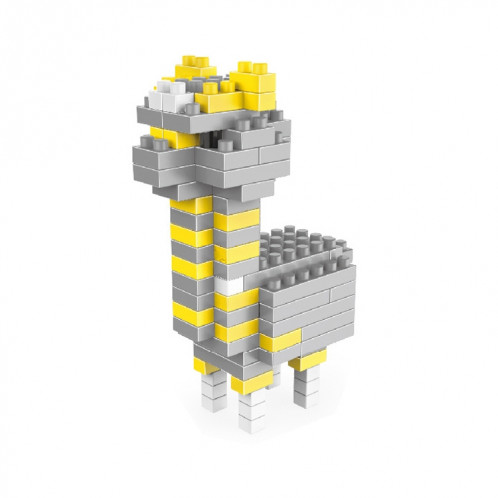 Lego de modèle de particules de diamant en plastique de modèle d'alpaga a assemblé des jouets assemblés SH72201600-34