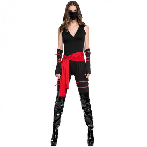 Costume de Pirate Costume Pirate Halloween femme guerrier Cosplay Costumes noir, XL, Poitrine: 80-100cm, tour de taille: 74-85cm, SH35521054-34