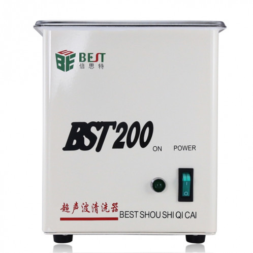 BEST-200 Nettoyeur à ultrasons en acier inoxydable de 1,5 L (tension 220V) SB39331386-39