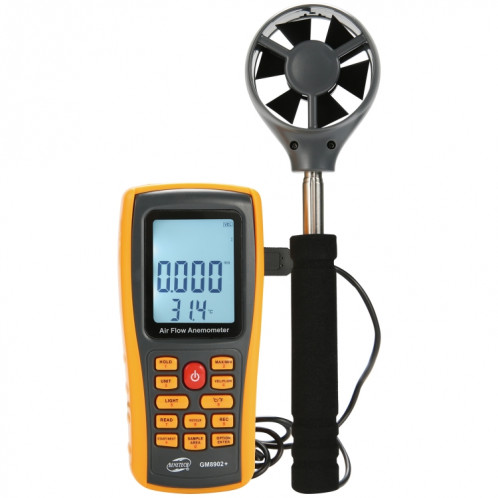 Benetech GM8902 + écran LCD Digital Digital Digital Débutant Vitesse du vent Scaled Mètre SB5632128-38