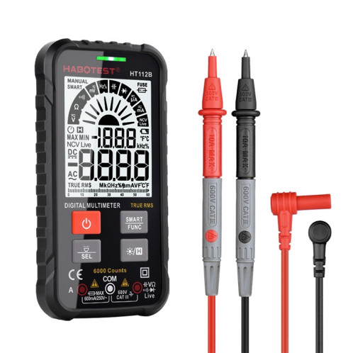 HABOTEST HT112B Mini multimètre haute précision à affichage numérique SH60831490-36