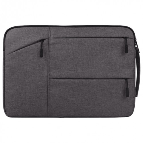 Universel poches multiples portable Oxford chiffon doux portable portable Business Tablet Bag, pour 12 pouces et ci-dessous Macbook, Samsung, Lenovo, Sony, DELL Alienware, CHUWI, ASUS, HP (gris) SU576H1637-314