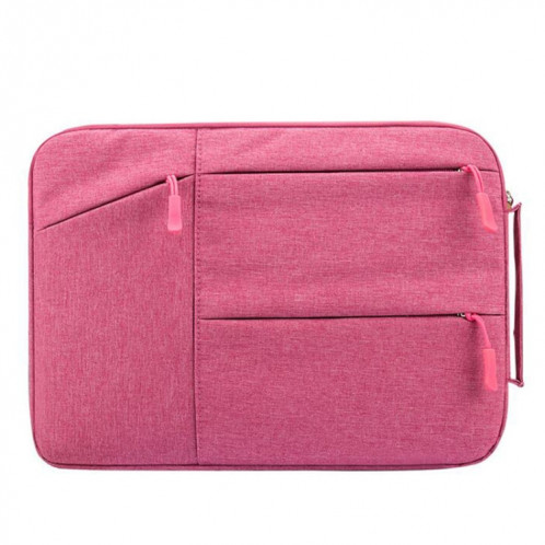 Universel poches multiples portable Oxford chiffon doux portable simple portable Tablet Tablet sac, pour 13,3 pouces et ci-dessous Macbook, Samsung, Lenovo, Sony, Dell Alienware, CHUWI, ASUS, HP (Magenta) SU577M536-313