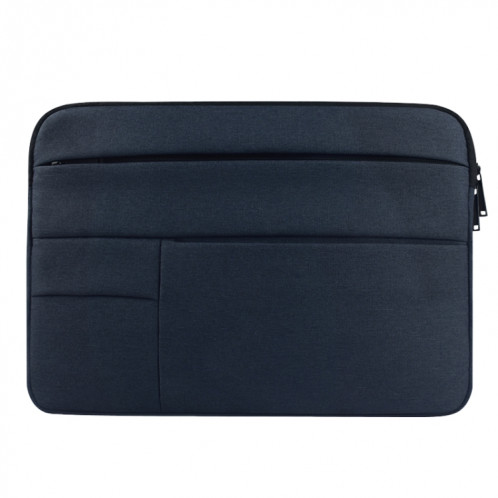 Universel poches multiples portable Oxford chiffon doux portable sac de tablette portable, pour 12 pouces et ci-dessous Macbook, Samsung, Lenovo, Sony, DELL Alienware, CHUWI, ASUS, HP (marine) SU90NV777-312