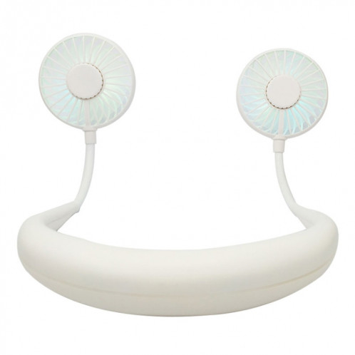 Ventilateur extérieur à LED de type mini-cou suspendu créatif (blanc) SH932W394-312