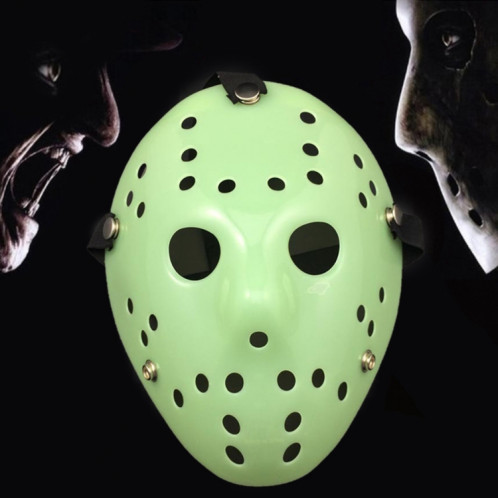 Halloween masque cool épaissir Jason (vert fluorescent) SH75FG1382-34
