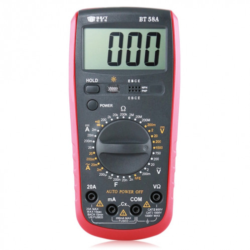 Outils de réparation pour mobile et tablette, Multimètre numérique multifonction BEST-58A SB9610111-39