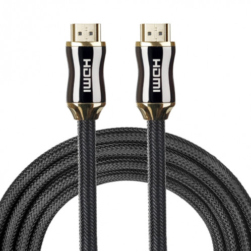 Câble de connecteur mâle HDMI à grande vitesse HDMI 19 broches de corps en métal 15m HDMI 2.0 à HDMI 19 broches SH07381798-36