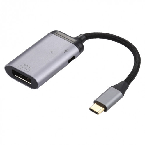 Câble adaptateur de synchronisation de données 4K USB-C / Type-C vers DisplayPort 1.4 + PD SH01991289-36
