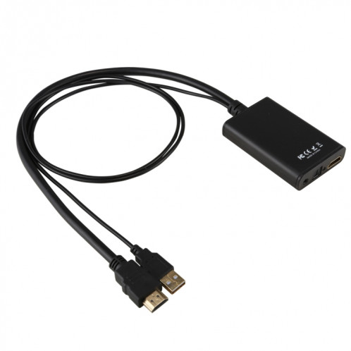HDMI vers HDMI + 3.5mm Audio + Convertisseur 3D SPDIF 4K x 2K, Alimentation de support SH3025792-35