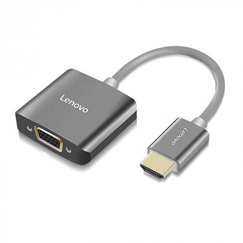 Convertisseur en alliage d'aluminium Lenovo F1-H01 HDMI vers VGA SL415129-39