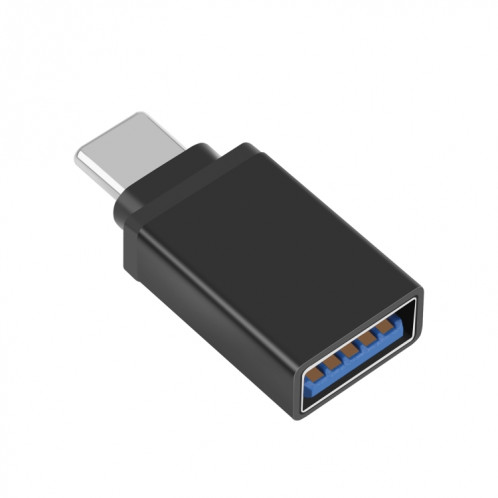Adaptateur de transmission de données HAWEEL USB-C / Type-C mâle vers USB 3.0 femelle OTG (noir) SH029B538-36