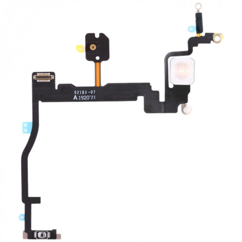 Câble flexible pour bouton d'alimentation et lampe de poche et câble flexible pour microphone pour iPhone 11 Pro SH0026634-34