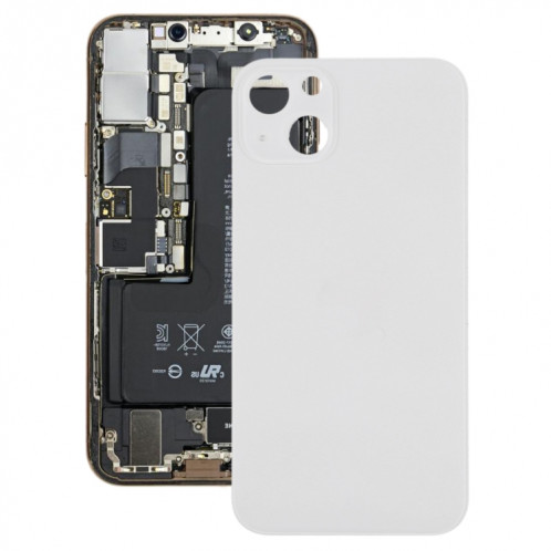 Couverture arrière de la batterie pour iPhone 13 (blanc) SH16WL49-36