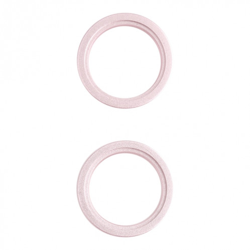 2 PCS Caméra arrière Verre Verre Métal Distributeurs à l'extérieur Bague de cerceau pour iPhone 13 Mini (or) SH103J735-34