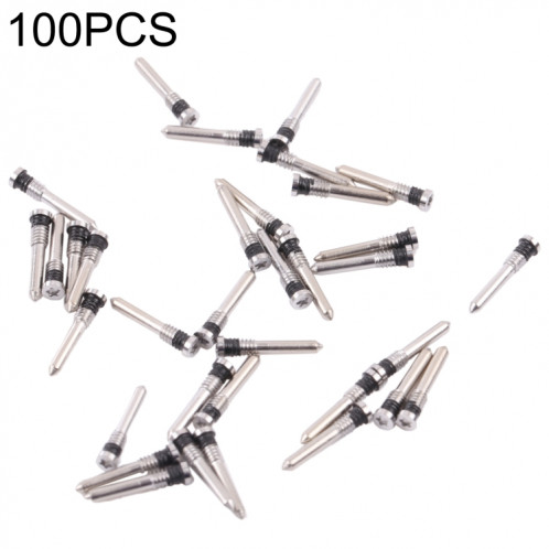 100 PCS Vis de port de charge pour iPhone 13 mini (argent) SH119S1369-34