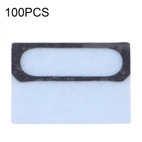 100 PCS Pad en caoutchouc de port de charge pour iPhone X / XS / XS Max / 11/11 Pro / 11 Pro Max SH0044318-34
