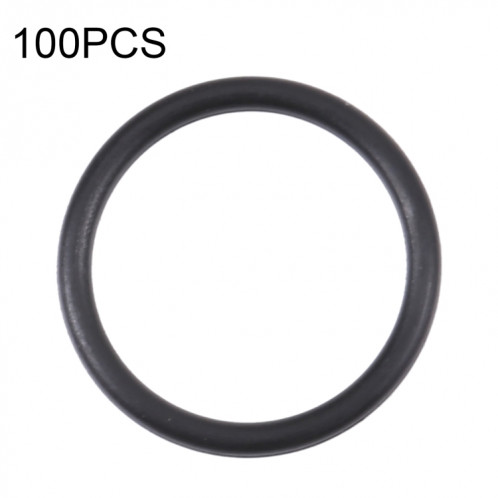 100 anneaux étanches pour caméra arrière pour iPhone X-12 Pro Max (noir) SH373B158-33